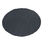 DURAFORCE 12ft Round Outdoor Inflatable Hot Tub Mat Pool Liner Pad Heavy Duty 12'(Black)