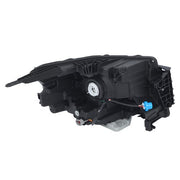 DURAFORCE Headlamp Left Side Headlight No Bulbs For Nissan Frontier 2022 23 Black Halogen