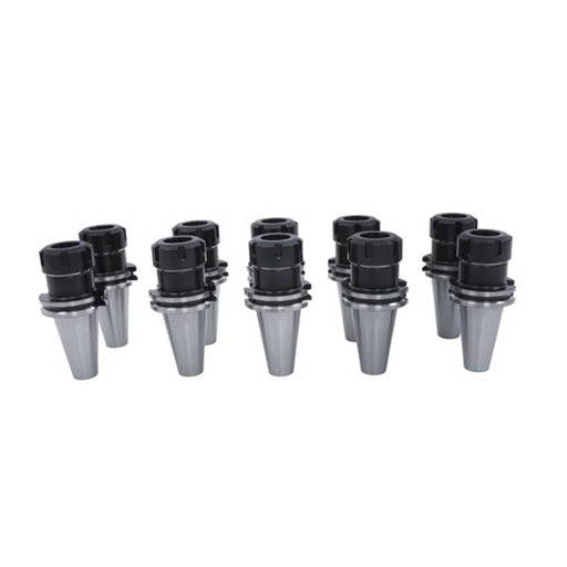 DURAFORCE 10pcs CAT40 ER32 Tool Holder 70mm 2.76" Collet Chuck Balanced G2.5 20000RPM