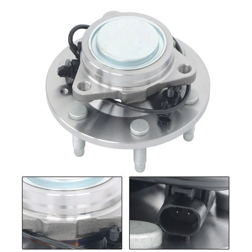 DURAFORCE 2Pc For Chevy Silverado 1500 07-13 GMC Front LH & RH Wheel Hub Bearing Assembly