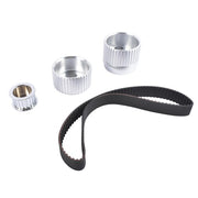DURAFORCE Billet Aluminum Gilmer Belt Drive Pulley Kit for Chevy BBC 396 427 454 SWP/LWP