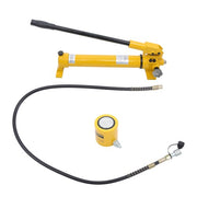 DURAFORCE 30 Ton Hydraulic Jack Power Ram Kit and CP-700 Manual Hydraulic Hand Pump