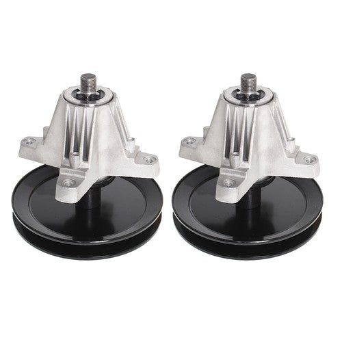 DURAFORCE 2pc Spindle Assembly For MTD Lt46 LX46 46" Deck 918-06977A 618-06977 618-06977A