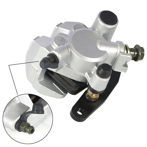 DURAFORCE Front Brake Calipers & Disc Rotors For Yamaha Big Bear 400 YFM400F 4x4 2000-2006