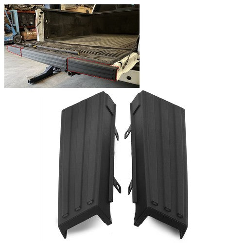 DURAFORCE Flex Step Side Tailgate Molding Covers for 09 14 Ford F 150 End Cap Trim 2Pcs