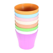 DURAFORCE 8 × 6.7In Plastic Plant Container Colorful Plant Flower Pots Nursery Seedlings