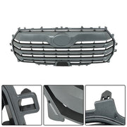 DURAFORCE Fit For Toyota Tundra 2022 2023 Front Bumper Grill Dark Gray Grille 53101-0C130