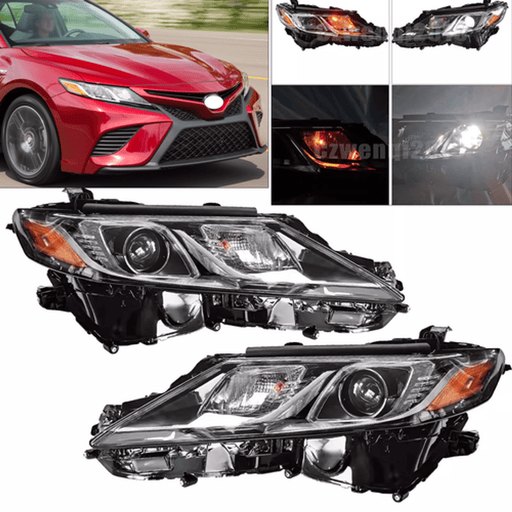 DURAFORCE LED Headlights Fit 2018 2019 2020 2021-2024 Toyota Camry L LE SE Headlamps LH+RH