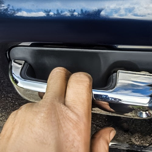 4x Chrome Door Handle Cover Cap Trim Kit No SMKH for 2017-2020 Ford F-250 F-350