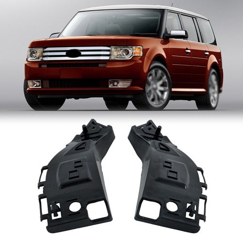 DURAFORCE Suitable For Ford Flex 2009-2019 Pair Front Bumper Rail Retainer Support Bracket