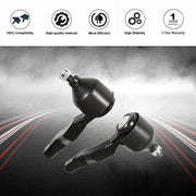 DURAFORCE For Nissan 350Z Infiniti G35 03-04 RWD New Front Control Arms Tierods Sway Bars