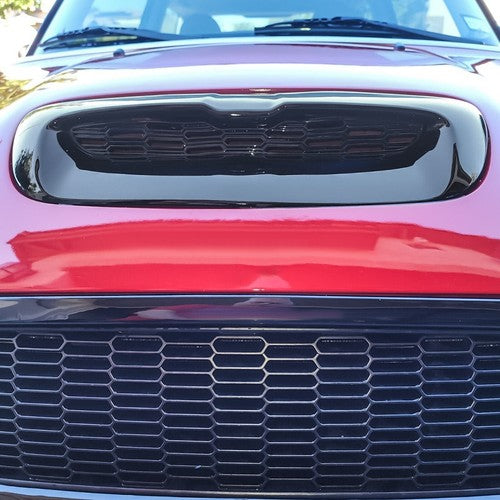 Black Painted Hood Air Intake Vent Scoop for Mini Cooper S 07-14 R55 R56 R57 R58