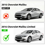 DURAFORCE Fender For Chevy Malibu Limited 13-16 Front Driver Side Primed Black Steel LH