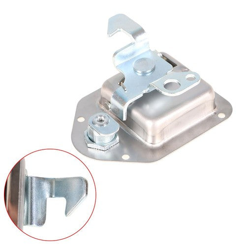 DURAFORCE 4-3/8" x 3-1/4" 2 Stainless Door Lock For RV Trailer Toolbox Handle Latch Key