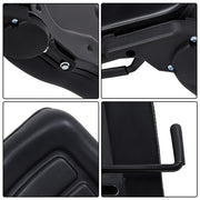 DURAFORCE Universial Fold Seat for Forklift Tractor with Adjustable Angle Back Slide New