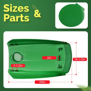 DURAFORCE Tractor Upper Hood Cover w/ Fuel Door For John Deere 4010 4110 4115 #LVU11489