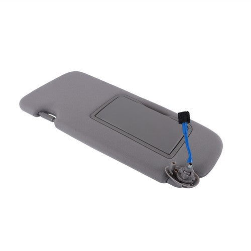 DURAFORCE Gray Plastic Driver Side Sunvisor With Lights And Mirror For 17-22 Honda CR-V