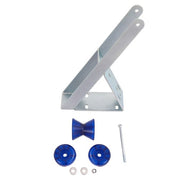 DURAFORCE Boat Trailer Winch Seat With Blue Roller and End Caps For 2" and 3" Winch Posts