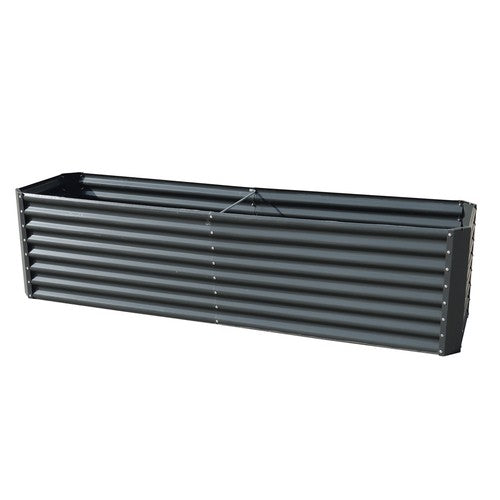 DURAFORCE 8x2x2 Ft Metal Raised Garden Beds Metal Planter Box Easy Assembl