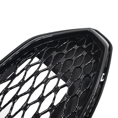 DURAFORCE Front Honeycomb Trim Black Plastic Grille Grill For Ford Fusion 2017 2018