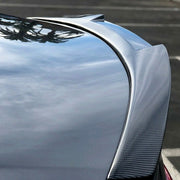 DURAFORCE For 2014-2024 Infiniti Q50 M4 Style Rear Trunk Spoiler Wing Carbon Fiber Style