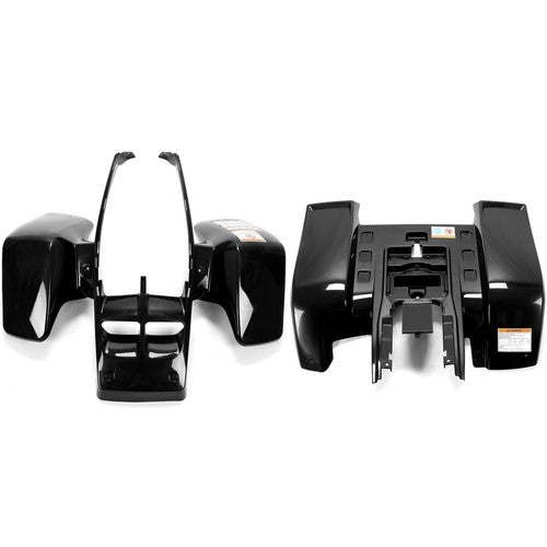 DURAFORCE For Yamaha Banshee Fenders Front + Rear Plastic Body 1987-2006 BLACK