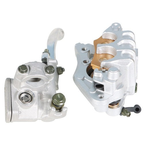 DURAFORCE For Honda CR125R 250R CRF250X 450X Front Master Cylinder Lever + Brake Caliper