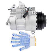 DURAFORCE A/C Compressor w/ 6-Groove & 2-Pin for Mercedes-Benz C250 SLK250 2012-2015 1.8L
