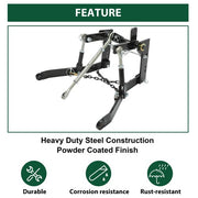 DURAFORCE 3 Point Hitch Kit W/Closed Frame Hook For John Deere 140 300 317 CAT 0 Tractor