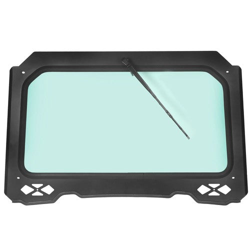 DURAFORCE Full Glass Windshield W/Wiper Front For Polaris RZR 900 1000 Turbo 2014-2018