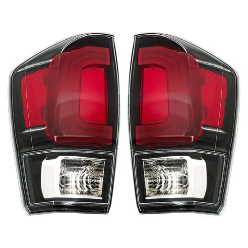 DURAFORCE Rear Left & Right Side Brake Lamps Tail Lights For Toyota Tacoma 2016-21 Pickup