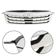 DURAFORCE Silver Mesh New Front Grille Bumper Upper For Subaru Outback 2010-2012 Plastic