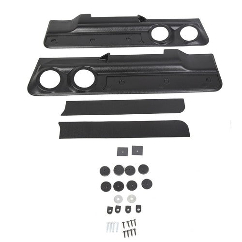 DURAFORCE Lower 2 Speaker Door Panel for 1978-88 Monte Carlo Malibu 2dr and El Camino Set