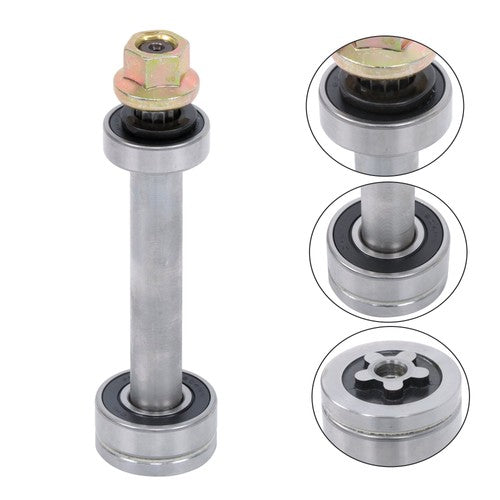 DURAFORCE 137646 532137646 85-017 For Ayp Husqvarna 3*Blade Spindle Shaft W/ Bearings
