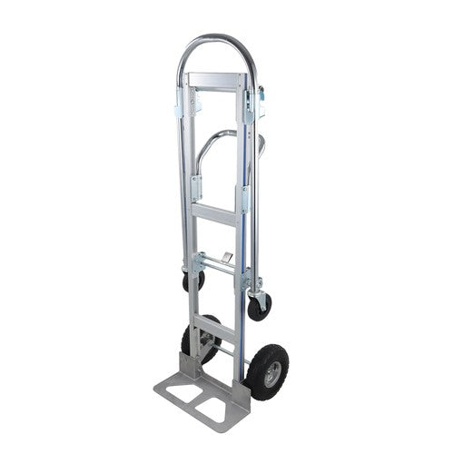DURAFORCE 2 in 1 Design 1000 Lbs,Hand Trucks Heavy Duty Aluminum Dolly Cart