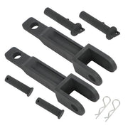 DURAFORCE A20-6014 Tow Hook for Peterbilt/Kenworth set of 2 with Pull Pin & Frame Pin 10KG