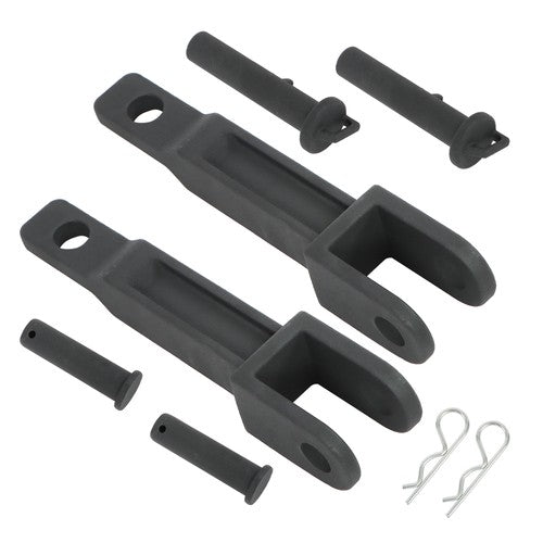 DURAFORCE A20-6014 Tow Hook for Peterbilt/Kenworth set of 2 with Pull Pin & Frame Pin 10KG