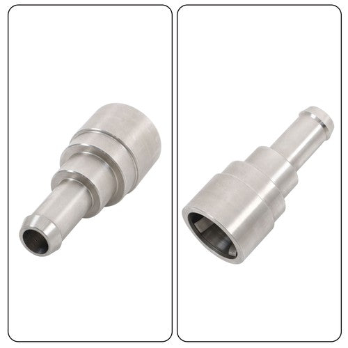 DURAFORCE Heater Core Coolant Hose Connectors For 98-2014 Chevy Silverado/GMC Sierra 1500