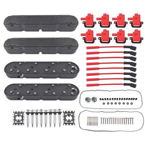 DURAFORCE Engine Valve Covers For Chevy GM LS Engines LS1 LS2 LS3 LS6 LS7 5.3 5.7 6.0 6.2L
