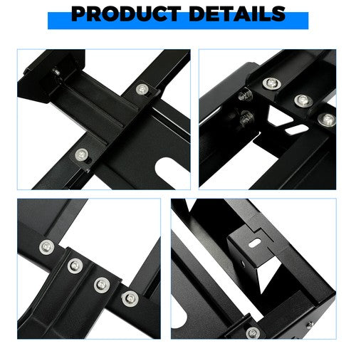 Roof Rack Luggage Carrier Cargo for Jeep Wrangler JK 07 18 2 Side Ladders 330 Lb