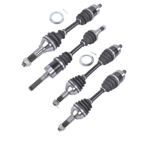 DURAFORCE Set of 4 CV Joint Axles Set Front Rear Left Right for Can-Am Outlander Renegade