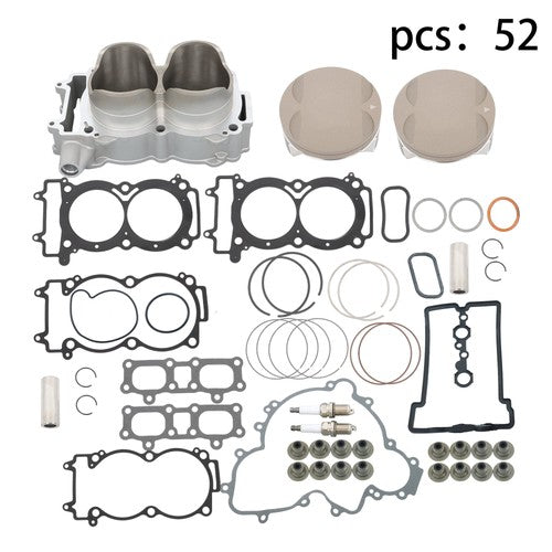 DURAFORCE For Polaris 1000/RZR/XP 93mm Cylinder Gasket Piston Overhaul Kit 2014-18 3023156
