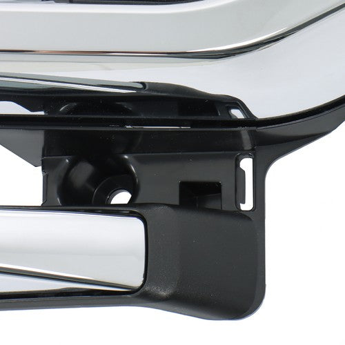 DURAFORCE Front Upper Grille Grill Suit For Ford F250 XL/XLT 2020 2021 2022 Chrome Plastic