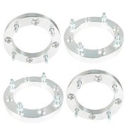 DURAFORCE Wheel Spacers 4x156 1" 131mm M12x1.5 Silver 4Pcs For Polaris Polaris RZR 2015+