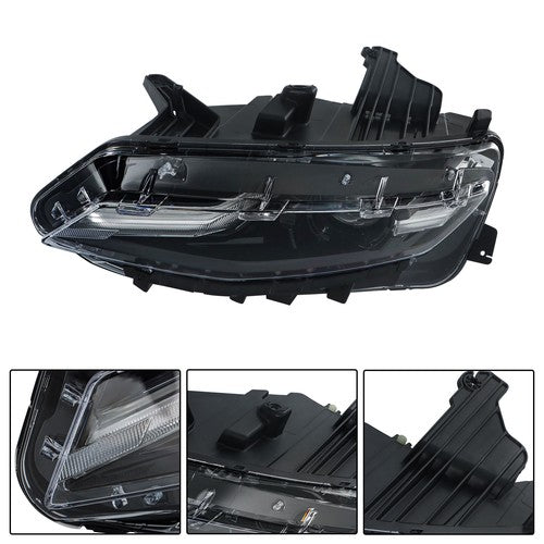DURAFORCE LED Single LH Side For Chevrolet Camaro LS/LT 2019-2024 Headlight Replacement