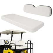 DURAFORCE Golf Cart Rear Seat Bottom Cushion + Backrest For EZGO RXV Medalist TXT | White
