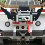 DURAFORCE Winch Mounting Plate Bracket Foldable Cradle For Towing Trailer Off-Road