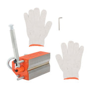 DURAFORCE 1320LBS 600kg Steel Magnetic Lifter Heavy Duty Crane Hoist, 2 Safety Factor