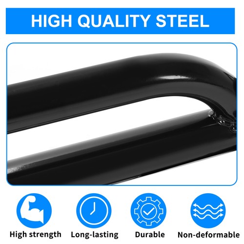 Black Brush Grille Guard with Hardware for 2002 03 04 05 Ford Explorer 4 Door