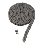 DURAFORCE #35-2 Duplex Roller Chain 10 Feet Heavy Duty Double Strand with 2 Master Links
